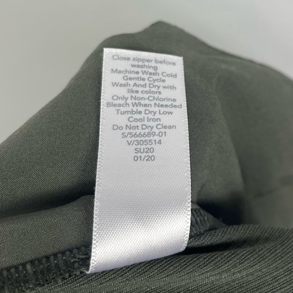 Athleta Textured Brooklyn Jogger Mountain Olive High Waisted Travel Hiking Pants - Picture 13 of 16